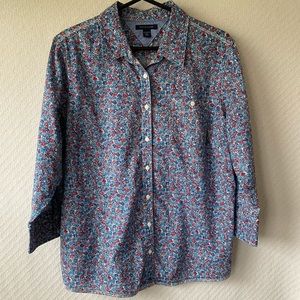 Tommy Hilfiger Floral Pattern Blouse- XL